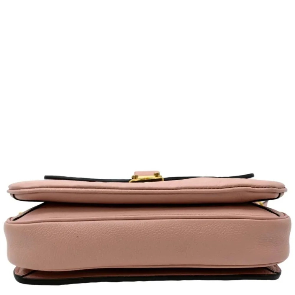 LOUIS VUITTON  Metis Pochette Empreinte Leather Crossbody Bag Pink - Picture 7 of 12